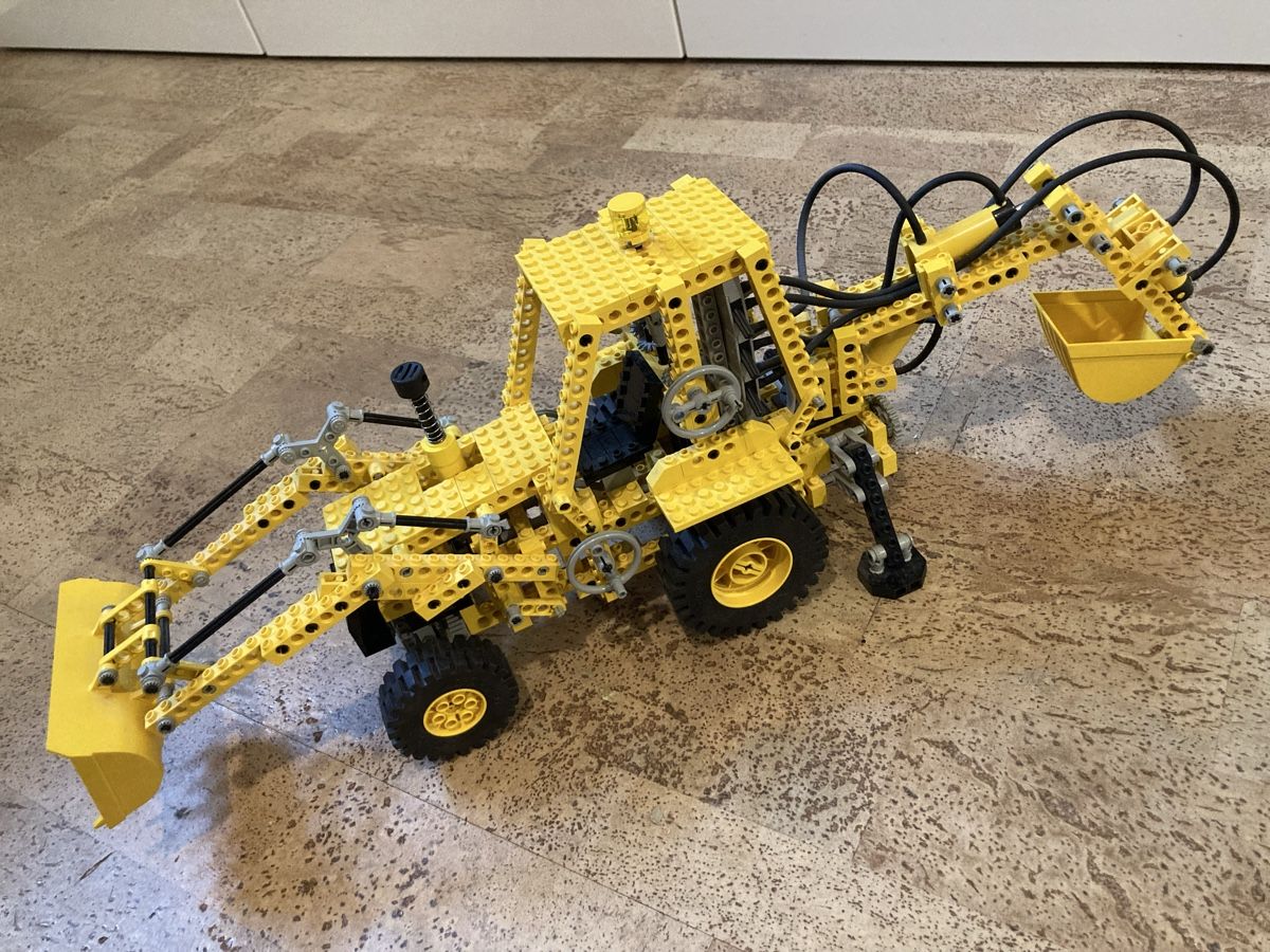 Lego Spielzeuge: Lego 8862 Pneumatic Bagger – Gebraucht aus Tann von jdeez 4