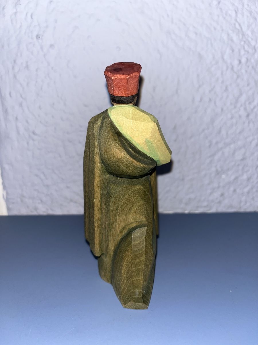 Statuette: König Kaspar Huggler Brienz Krippenfiguren – Usato da Wohlen b. Bern venduto da Ricarda_2000 2