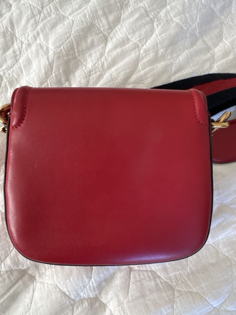 Gucci Sacs femmes: Sac Gucci rouge, Lady Web small ! Superbe. – D'occasion à Genève par Cicin 3