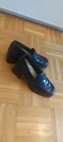 Mocassins à plate-forme et talon compensés Bershka 