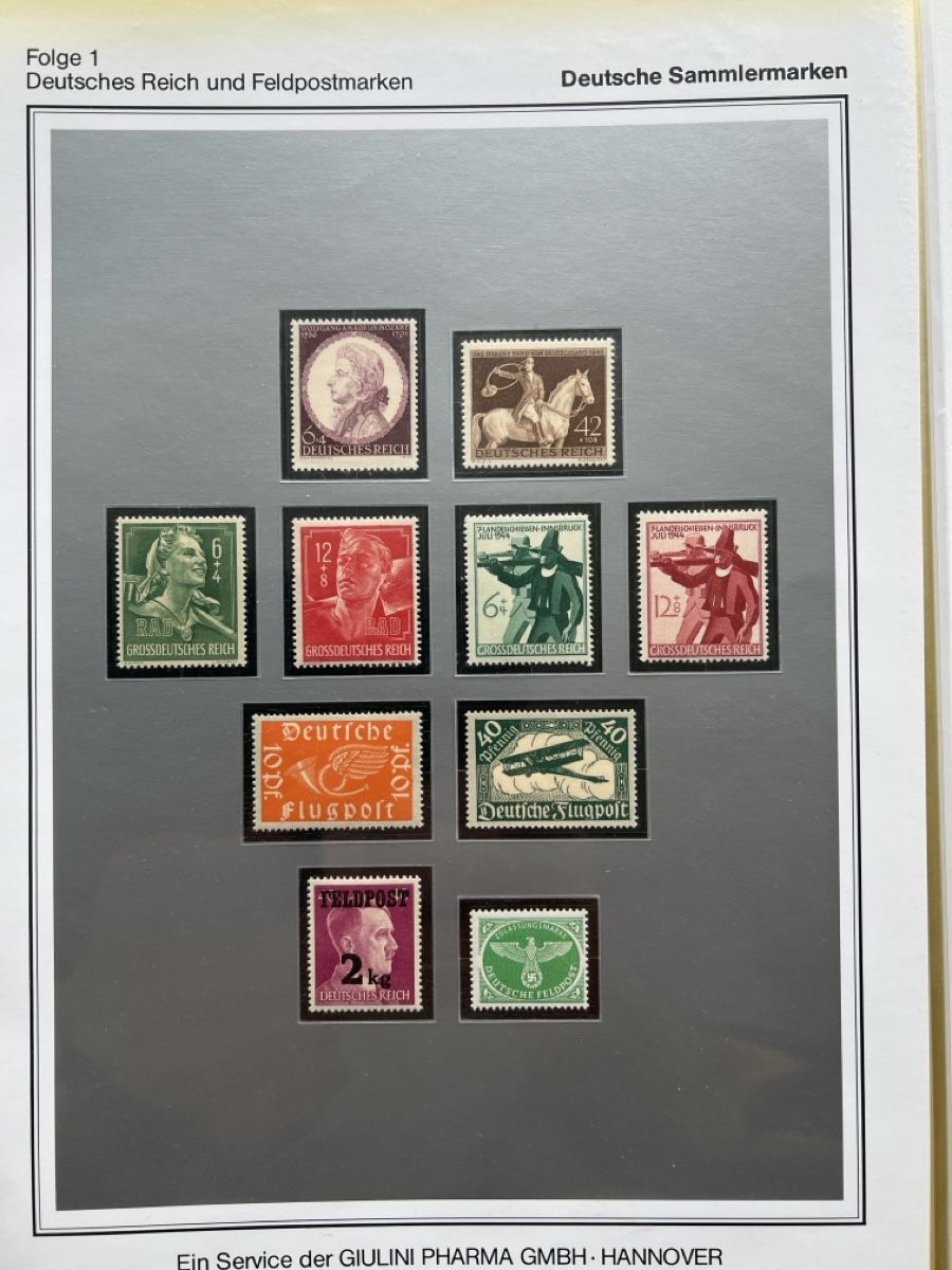 Tutti i francobolli: Briefmarken Postfrisch in Sammleralbum – Nuovo (secondo la descrizione) da Glattbrugg venduto da Artos67 1