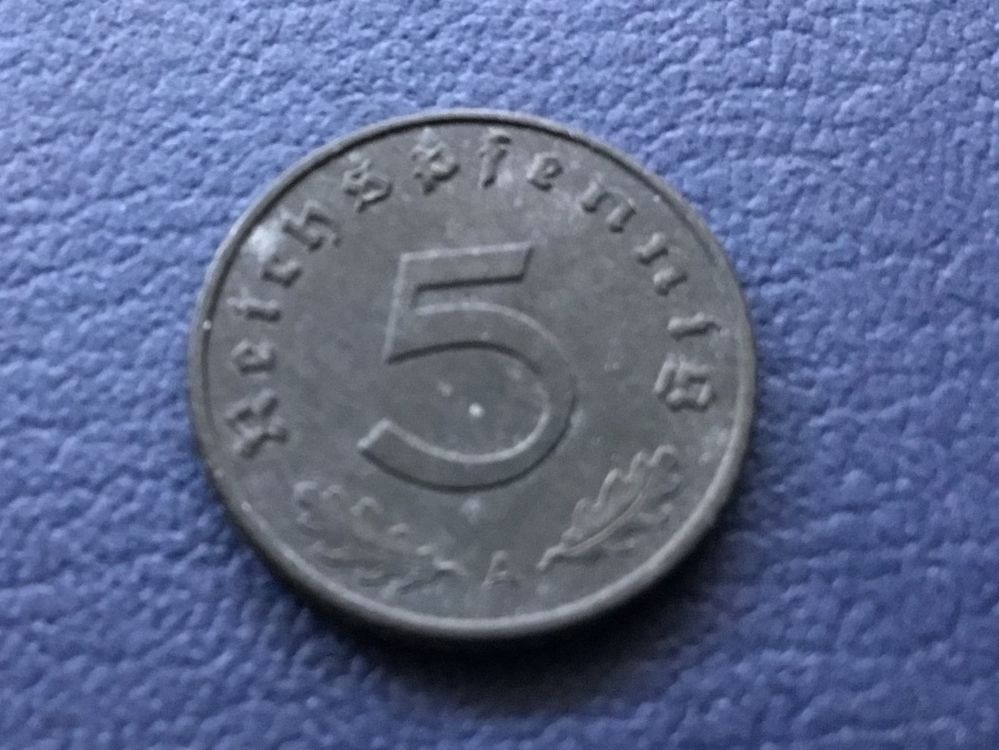 Drittes Reich 5 Reichspfennig 1943 A 