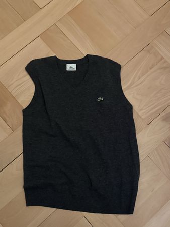 Lacoste Weste dunkelgrau Grösse S guter Zustand
