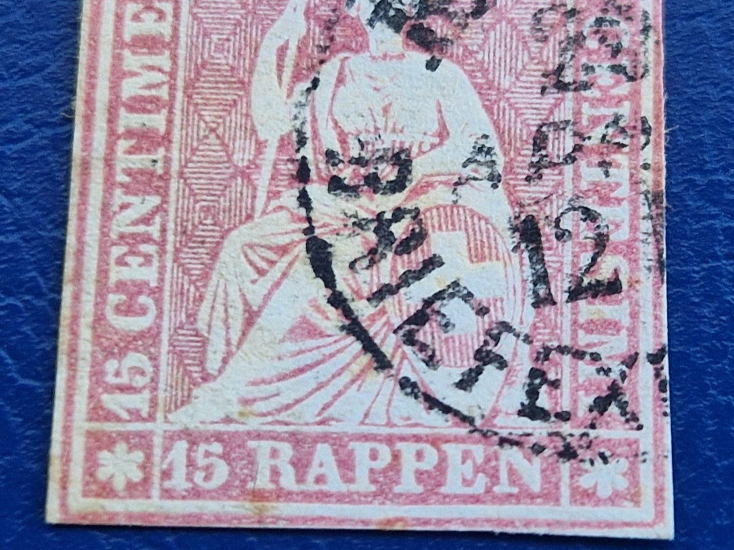 Tutti i francobolli: Strubel 24D, ab 1.- – Usato da Burgdorf venduto da Glossy01 2