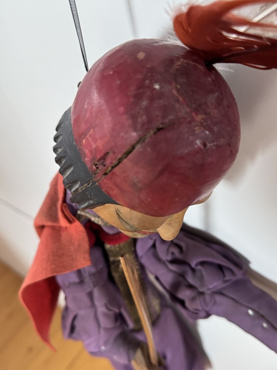 Bambole: Alte einmalige Marionette, Holz, ca. 65 cm – Usato da Lotzwil venduto da Tgdromad 2