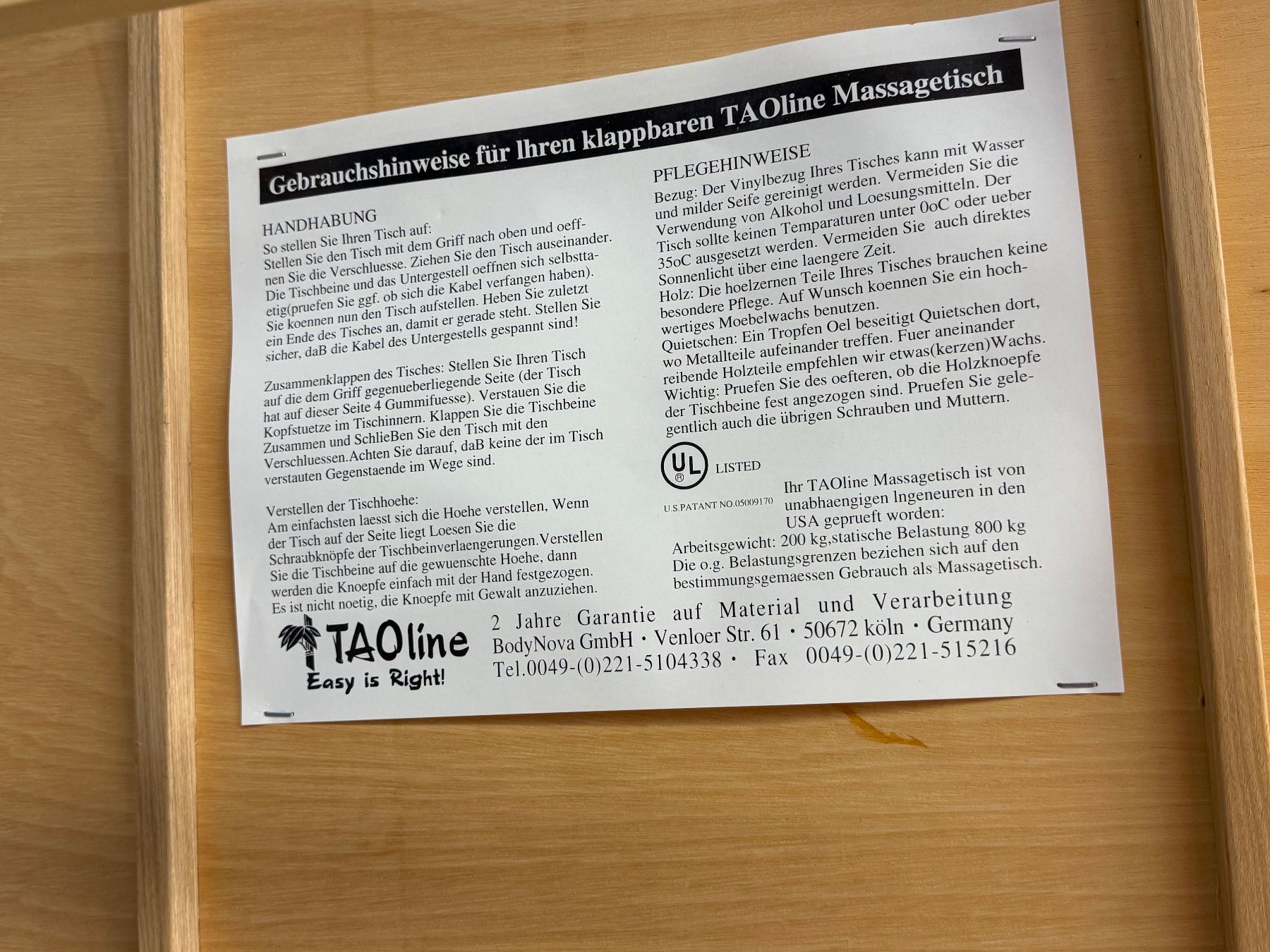 Sedie a sdraio: Massageliege – Usato da Wittenwil venduto da tabaskus 3