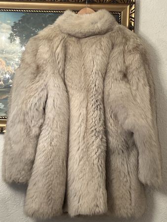 Elegante Vintage Fuks Saga Fox Pelzmantel VonNicht,Must-Have
