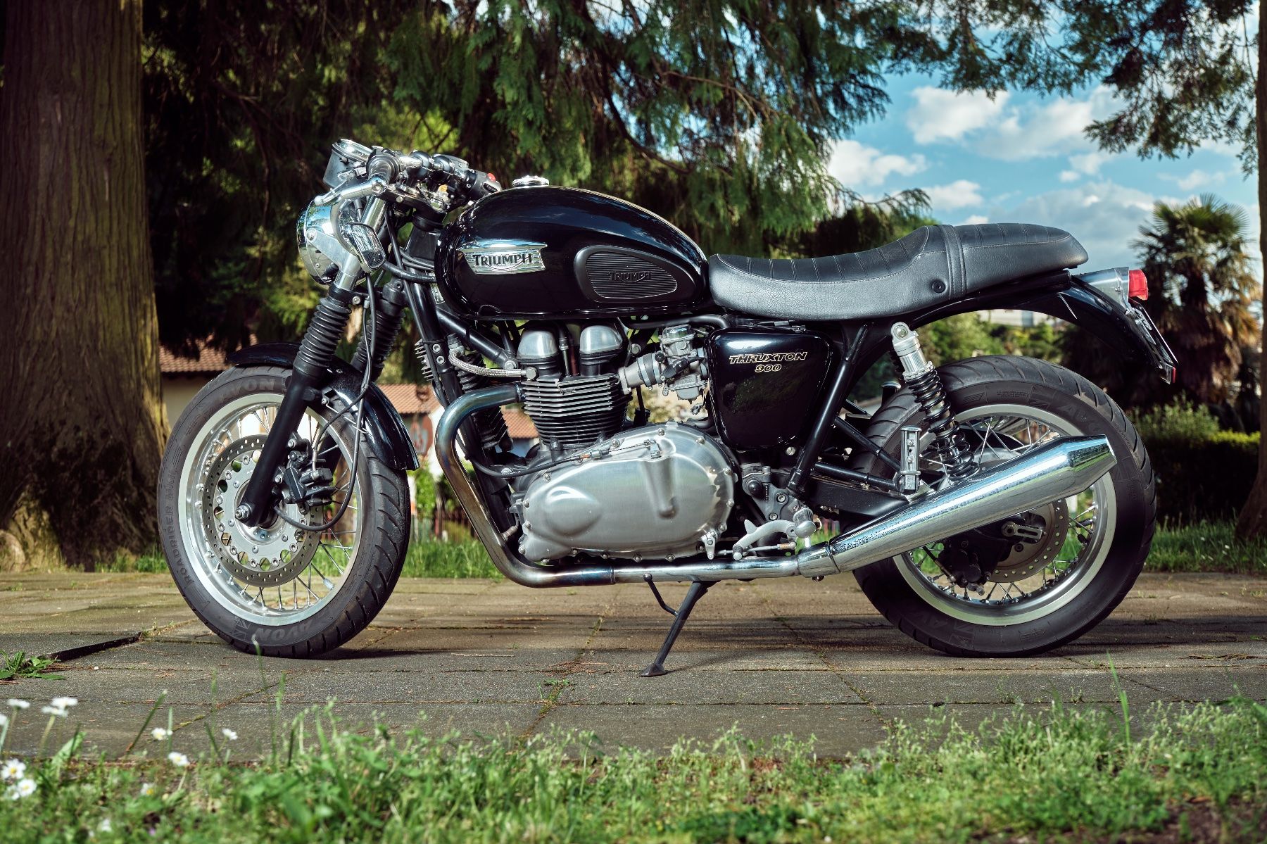 Triumph Strada: TRIUMPH THRUXTON 900 – Usato da Melano venduto da Vintage-Life 1