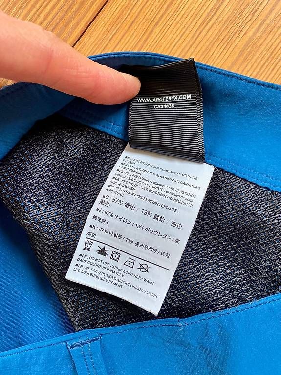 Arcteryx Pantaloni: Bequeme leichte Wanderhose von Arcteryx – Usato da Aarau venduto da lacrimara 3