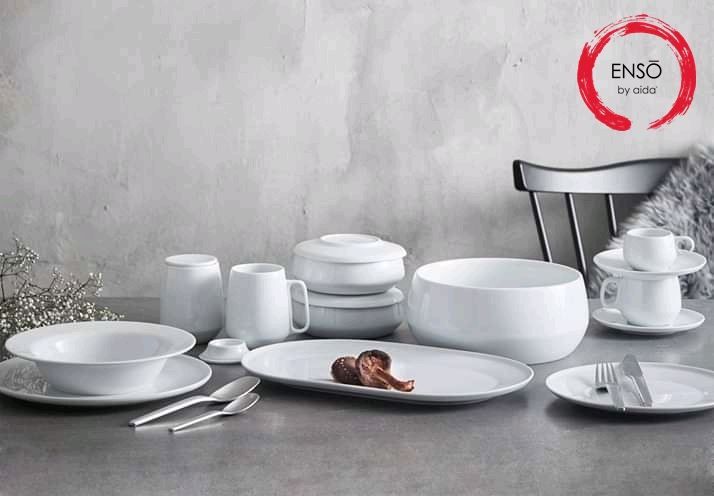 Piatti: ENSO Teller Oval, 35x22cm – Nuovo e nell'imballaggio originale da Wettingen venduto da kochshop 2