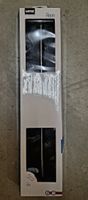 Porte-serviettes 2 barres fixes 65cm Chrome Lenz Rain