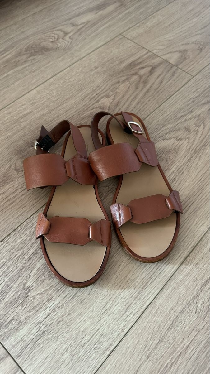 Santoni Damenschuhe: Santoni Ledersandalen – Gebraucht aus Schaffhausen von R_Muzh 3