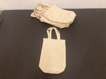 Baumwoll-Täschli, 15 Stück, je ca. 27 x 17 x 9 cm