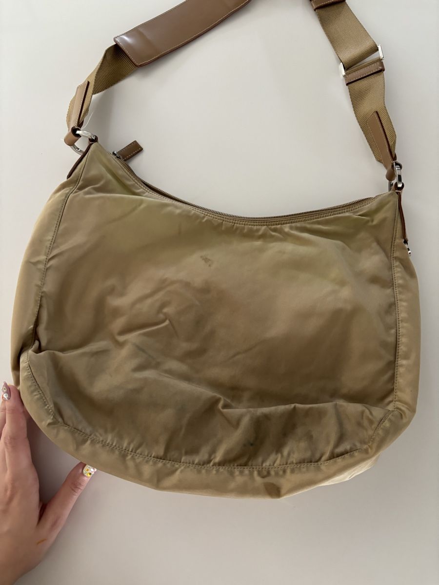 Prada Borse: Vintage Prada bag, nylon and leather – Usato da Bulle venduto da lalooo 5