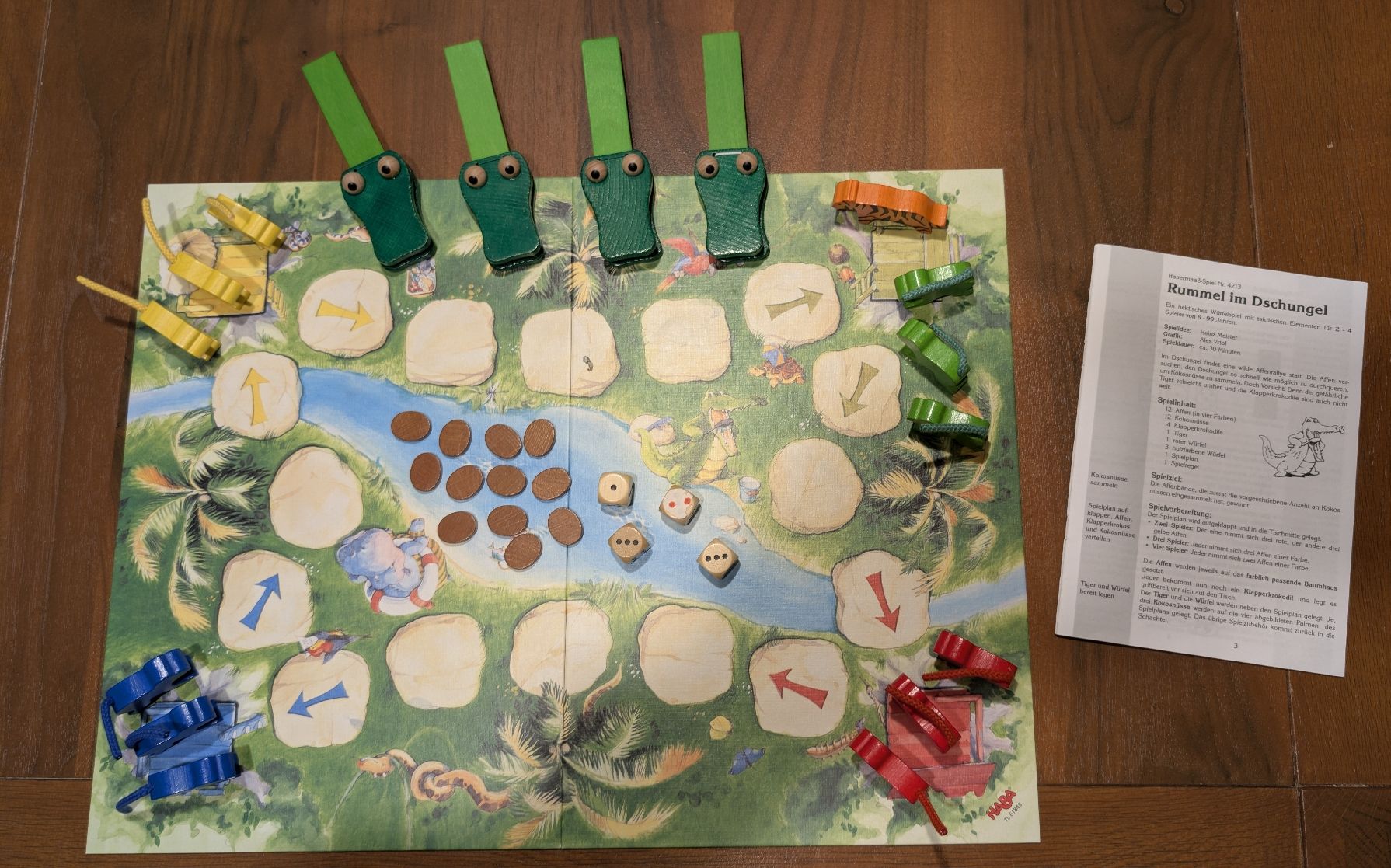 Haba Spiele: Rummel im Dschungel HABA – Gebraucht aus Aarau von pio_jvd7