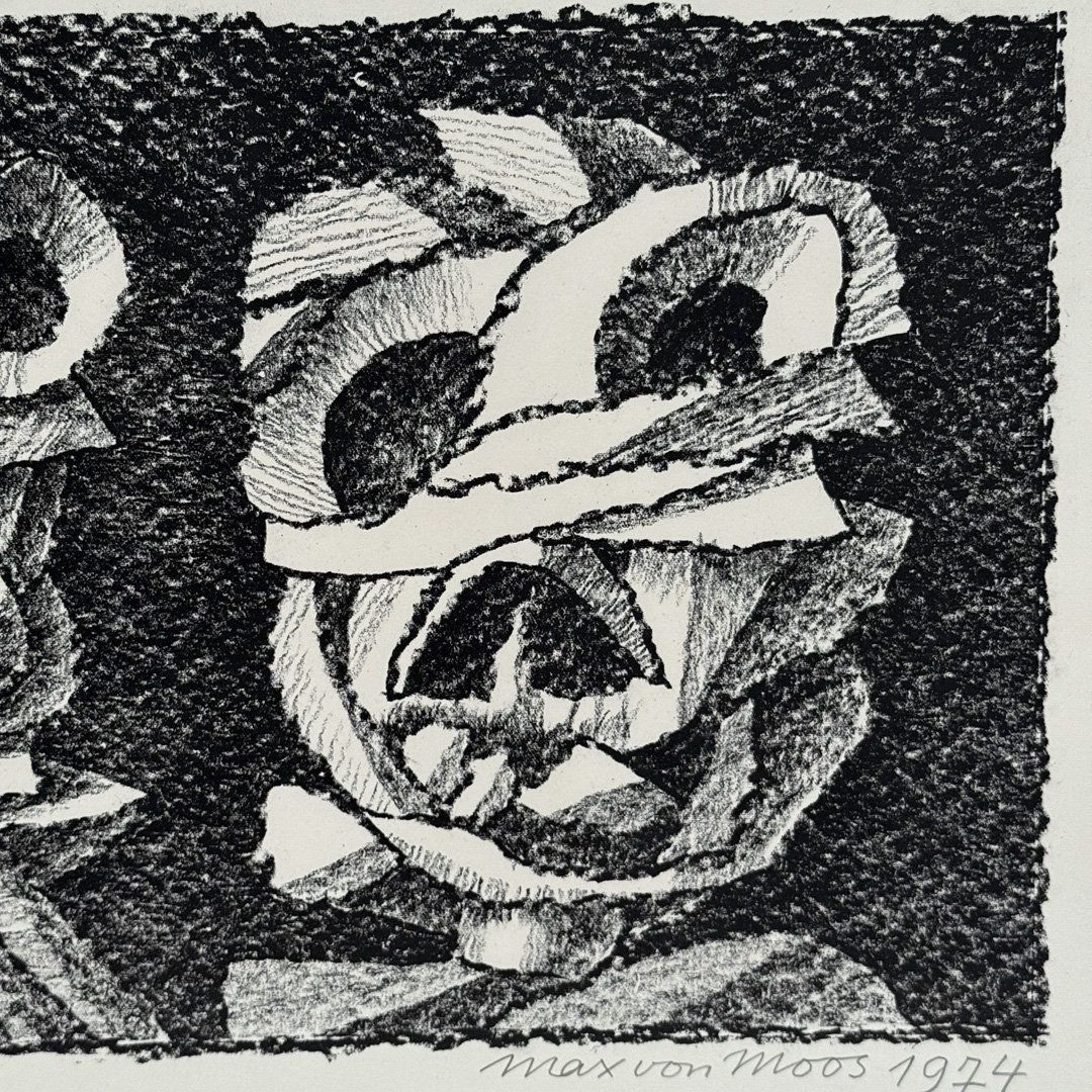 Gemälde: 2 Lithographien von Max von Moos – Gebraucht aus Luzern von Eukalyptus 3