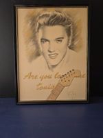 Bild Elvis Presley Are you lonesome tonight 31x41 cm