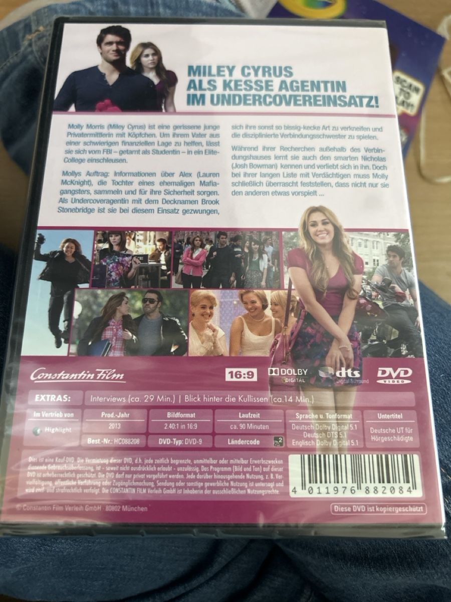 Tutti i DVDs: So Undercover  - Miley Cyrus  – Nuovo e nell'imballaggio originale da Herbetswil venduto da rotekatze84 1