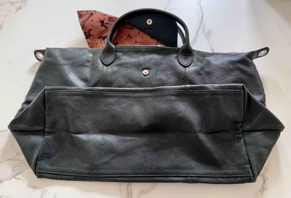 longchamps le pliage leder