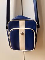Umhängetasche Blau/Weiss