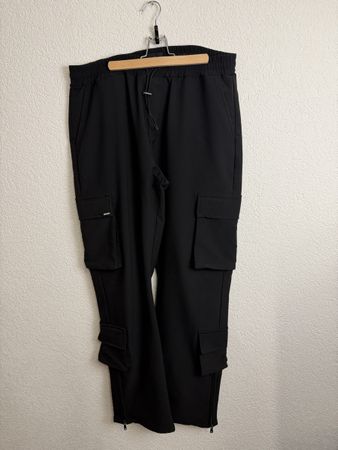 Schwarze Cargo Hose von EightyFive, Gr. XL