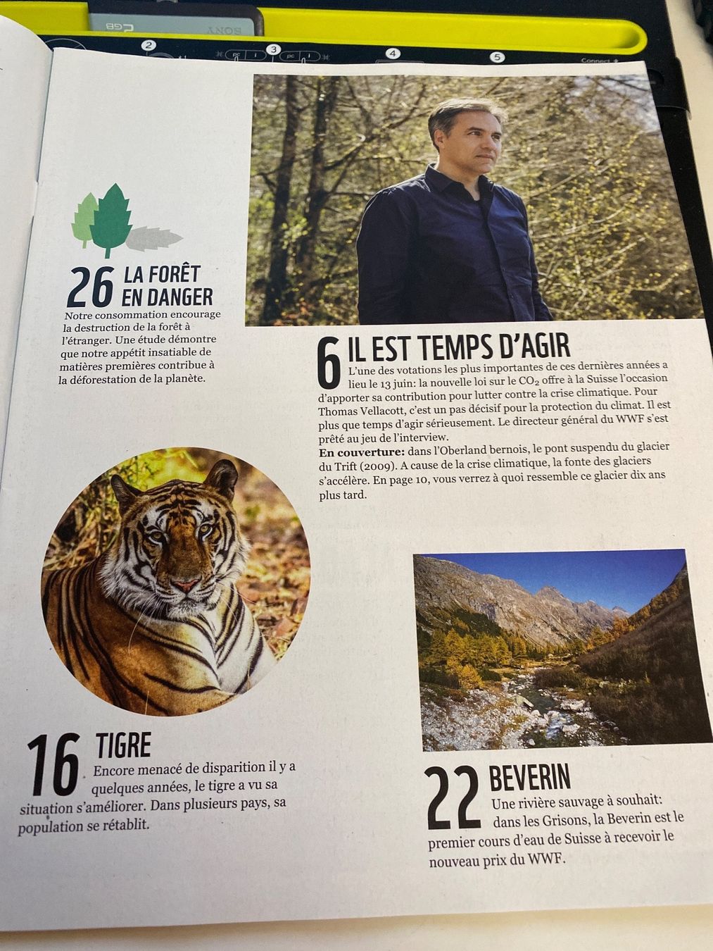 Riviste & Magazine: MAGAZINE WWF - 2021 – Usato da Le Brassus venduto da cinema13 2