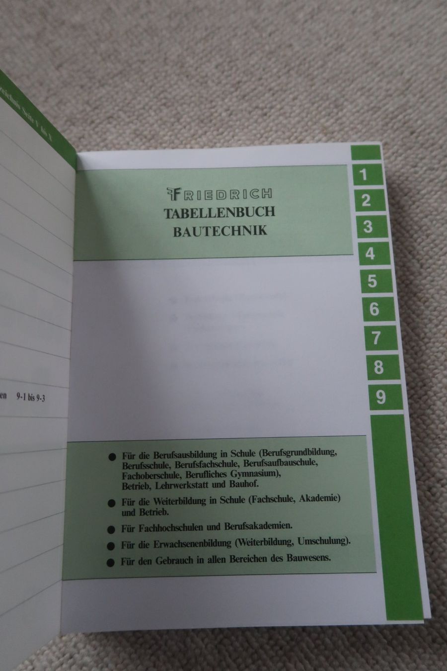 Libri: Tabellenbuch Holztechnik, Bautechnik – Usato da Oberwil BL venduto da verramscher 4