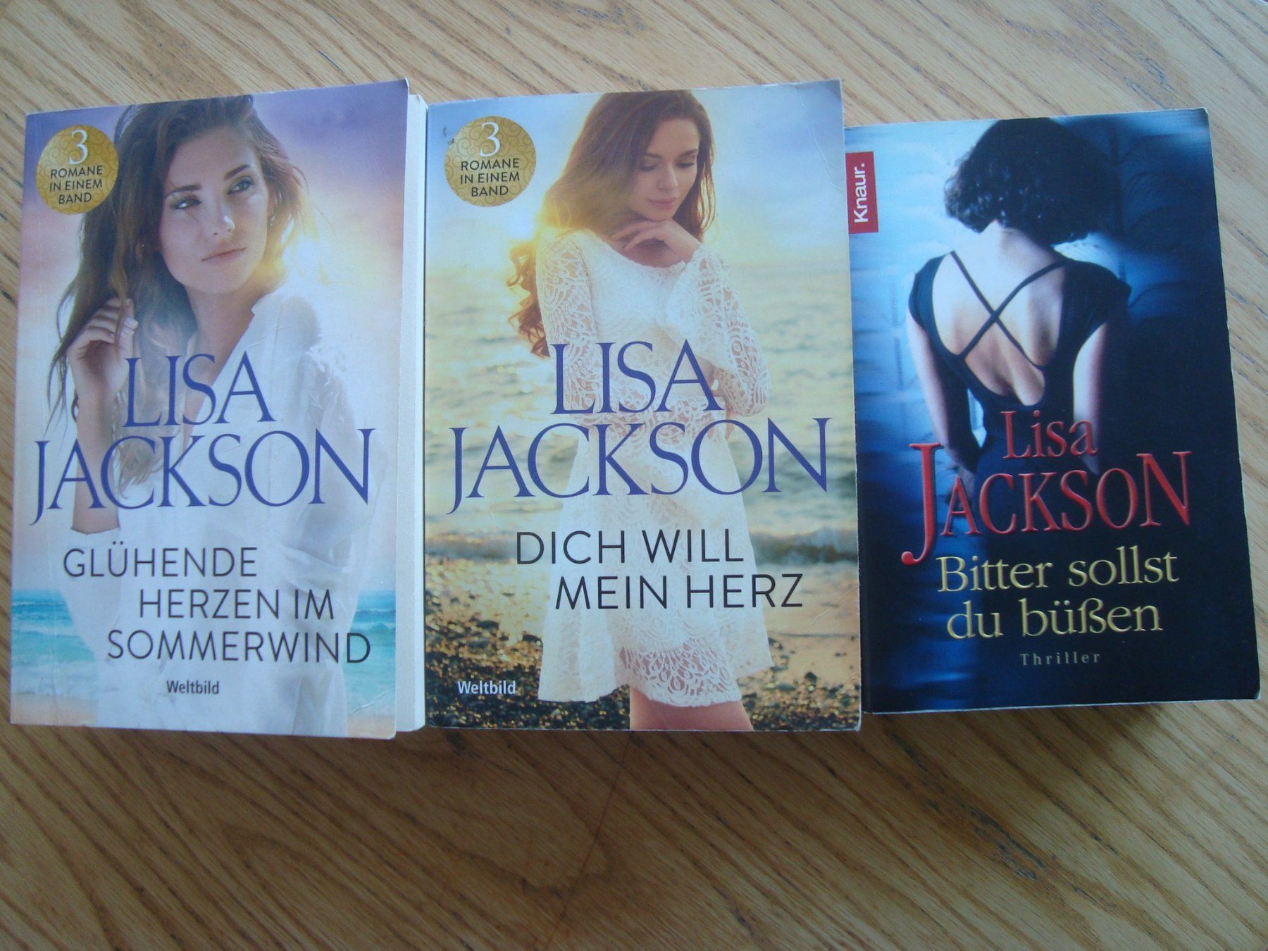 Libri: Lisa Jackson (3 Bücher) – Usato da Aesch LU venduto da wysshan
