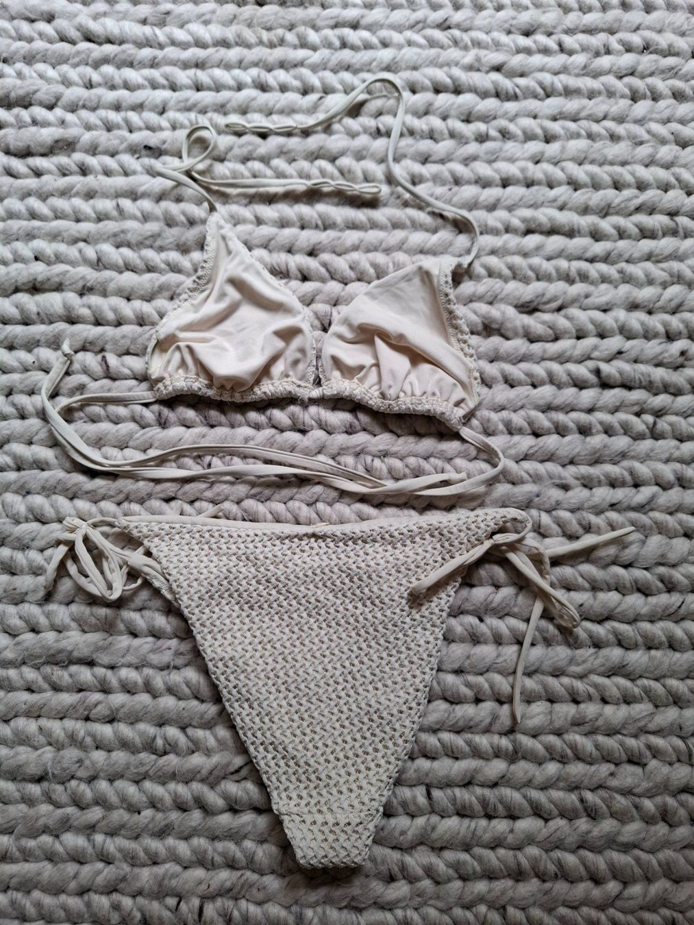 Etam Costumi da bagno & Bikini: Weiße Bikini / White Bikini – Usato da Schaffhausen venduto da ann_cjt6 1