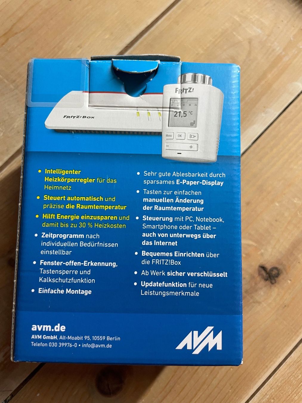 Radiatori: 7 x Fritz DECT 301 Heizkörperregler – Usato da Affeltrangen venduto da Mowgli_123 3