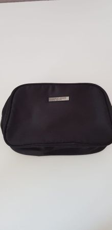 Trousse Armani en nylon noire
