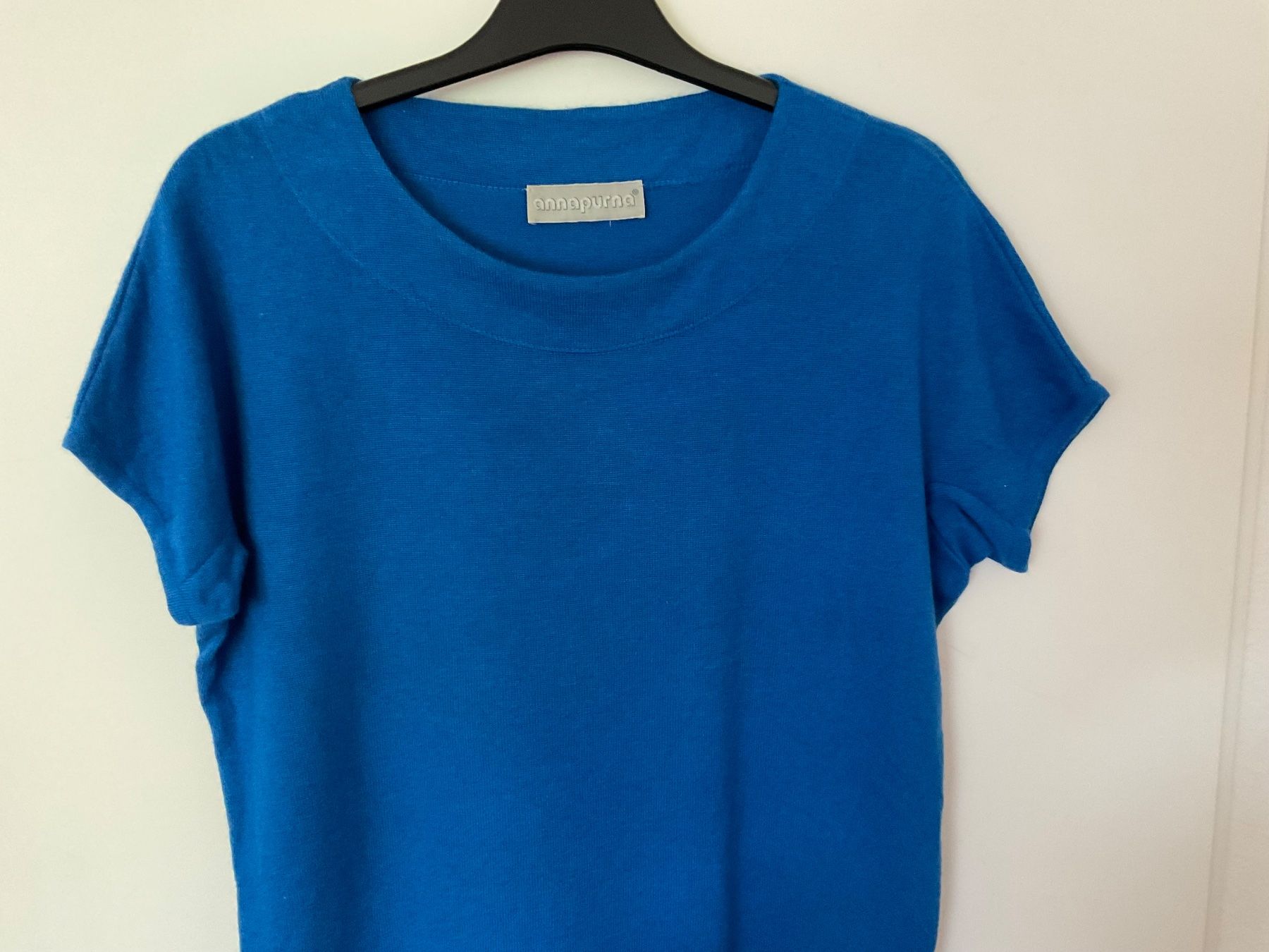 Maglioni & Felpe: ANNAPURNA 65% Kaschmir 35% Seide Pullover Gr L Royalblau – Usato da Urdorf venduto da alda02 1