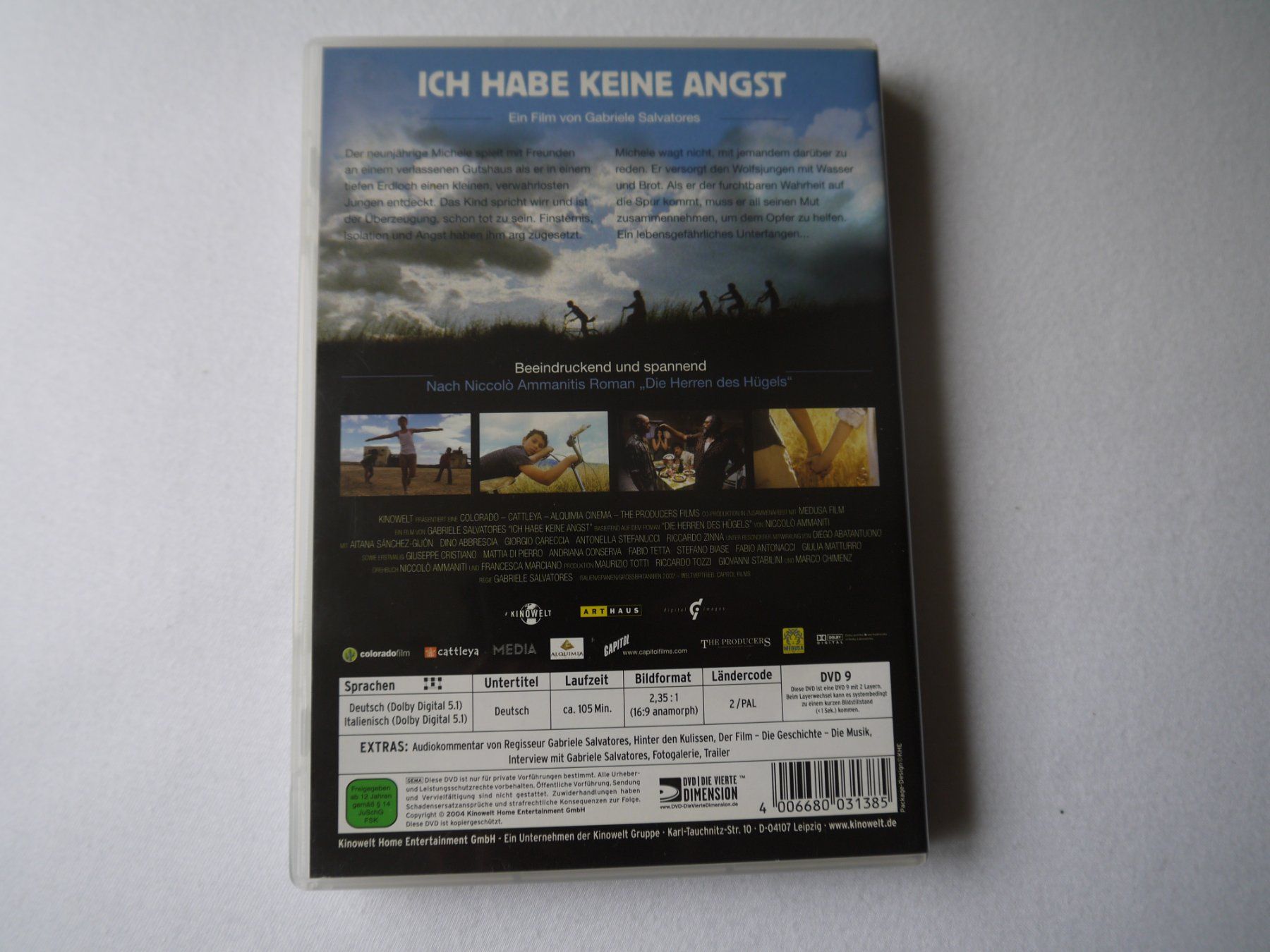 Tutti i DVDs: ICH HABE KEIN ANGST – Usato da Hagendorn venduto da Blaf 1