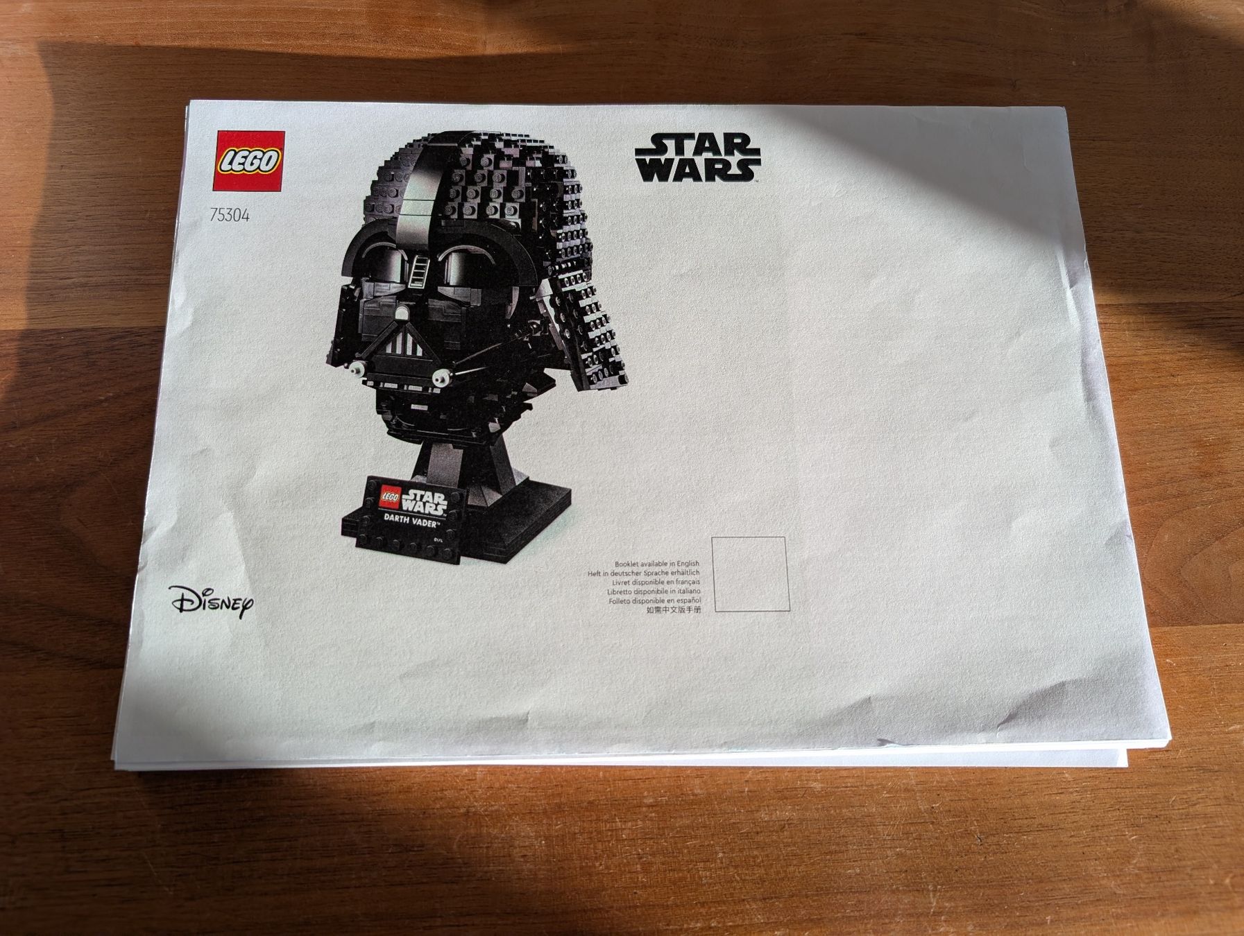 Lego Kit di costruzioni: LEGO 75304 Star Wars Darth Vader Helm – Usato da Zürich venduto da pat_c76p 3