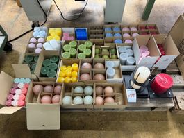 478 Posten Raureifkerzen aus Liquidation