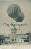 ZH Schlieren - Zürich - Gordon Bennett 1909 - Ballon