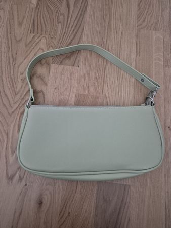 Hellgrüne Handtasche