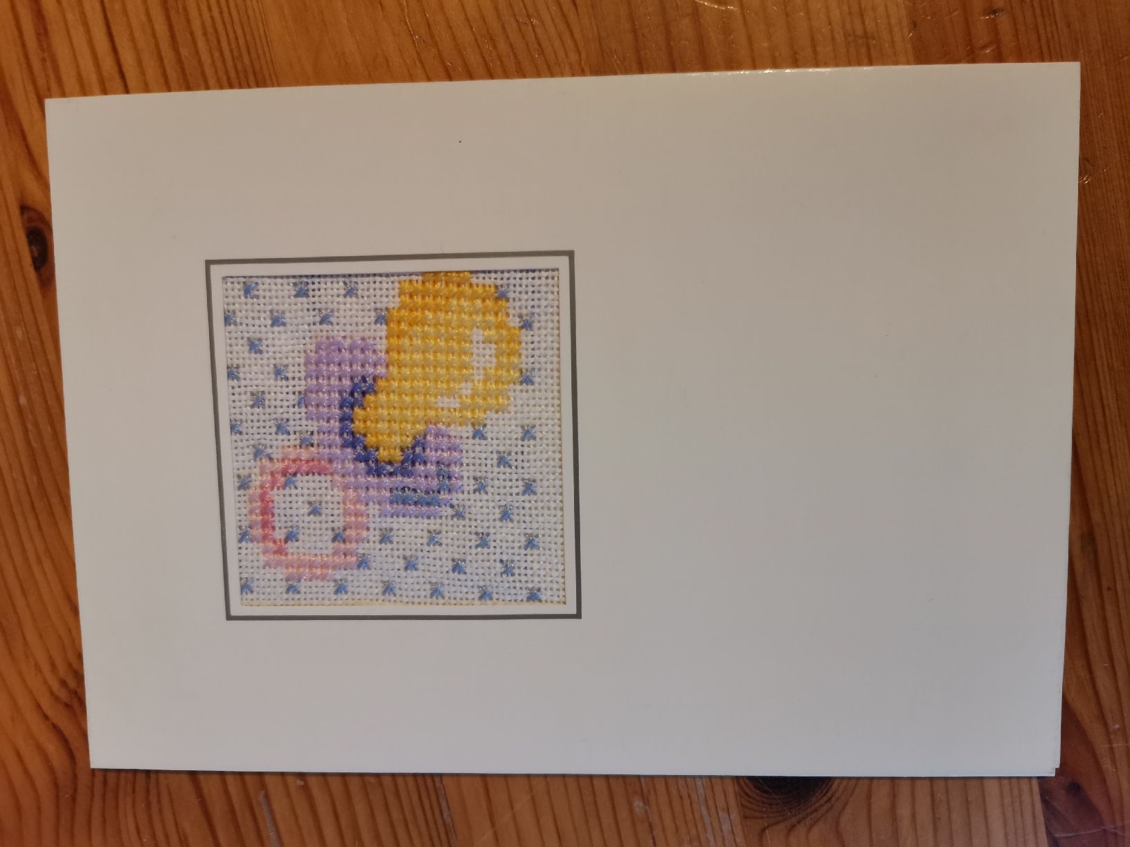 Cartoline: Cartes de naissance brodées – Nuovo e nell'imballaggio originale da Cournillens venduto da masoeur 1