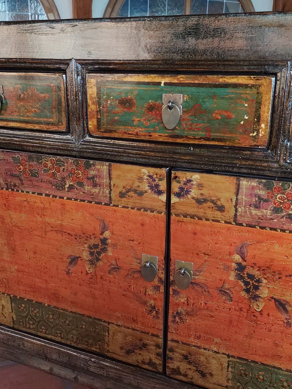 Cassettiere: Sideboard Vintage Malereien – Nuovo (secondo la descrizione) da Cham venduto da mjg1901 5