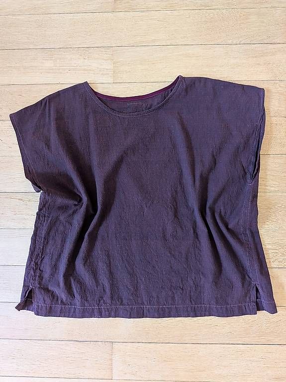 Top: Sommertop Baumwolle Gr. XL dunkelrot – Nuovo (secondo la descrizione) da Bern venduto da samtgrau