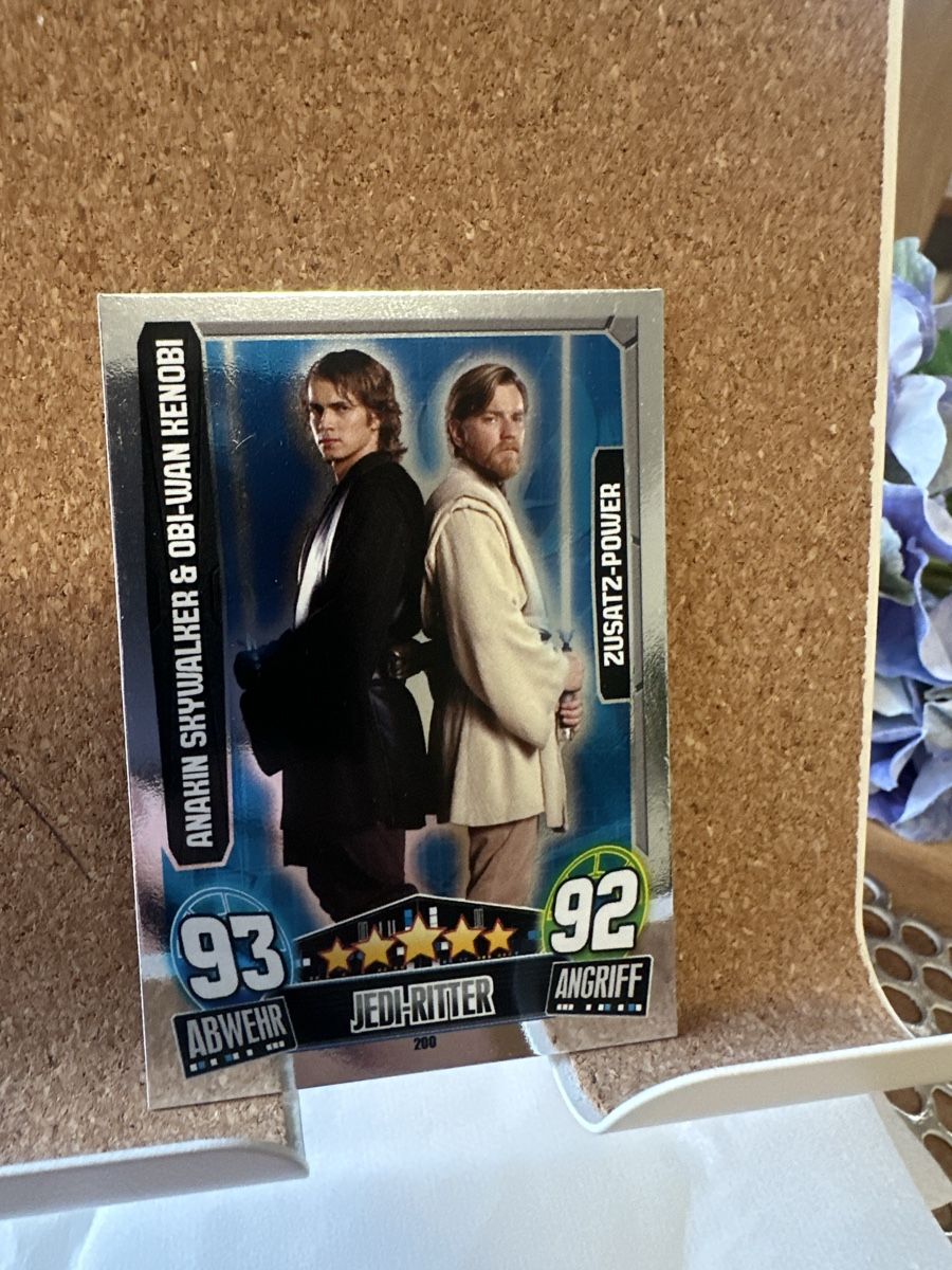 Karten: Force Attax - Star Wars - Anakin & Obi-Wan – Gebraucht aus Goldach von Lenny0220 1