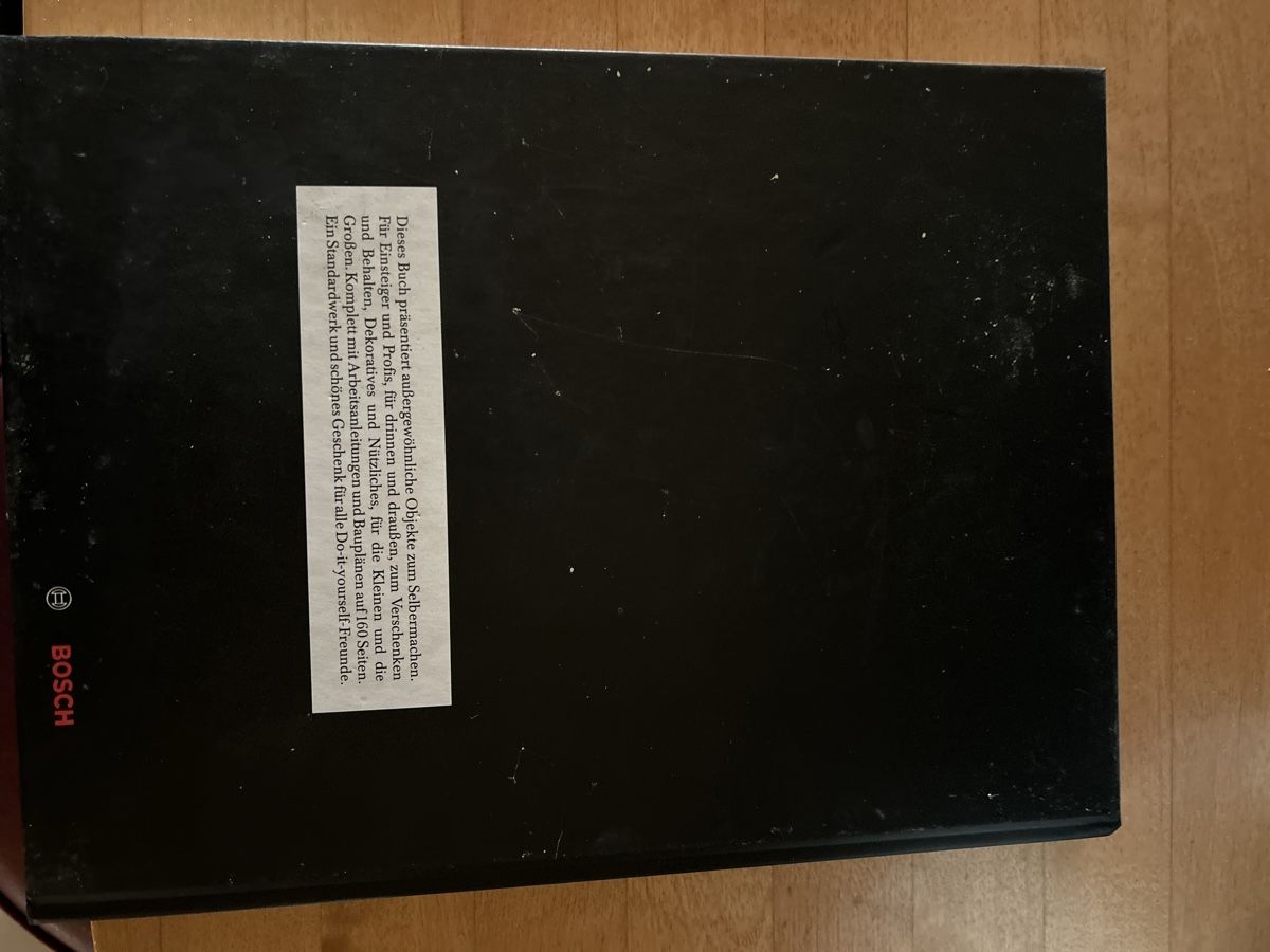 Libri: Bosch do it yourself Buch – Usato da Rüdlingen venduto da Lichee 1
