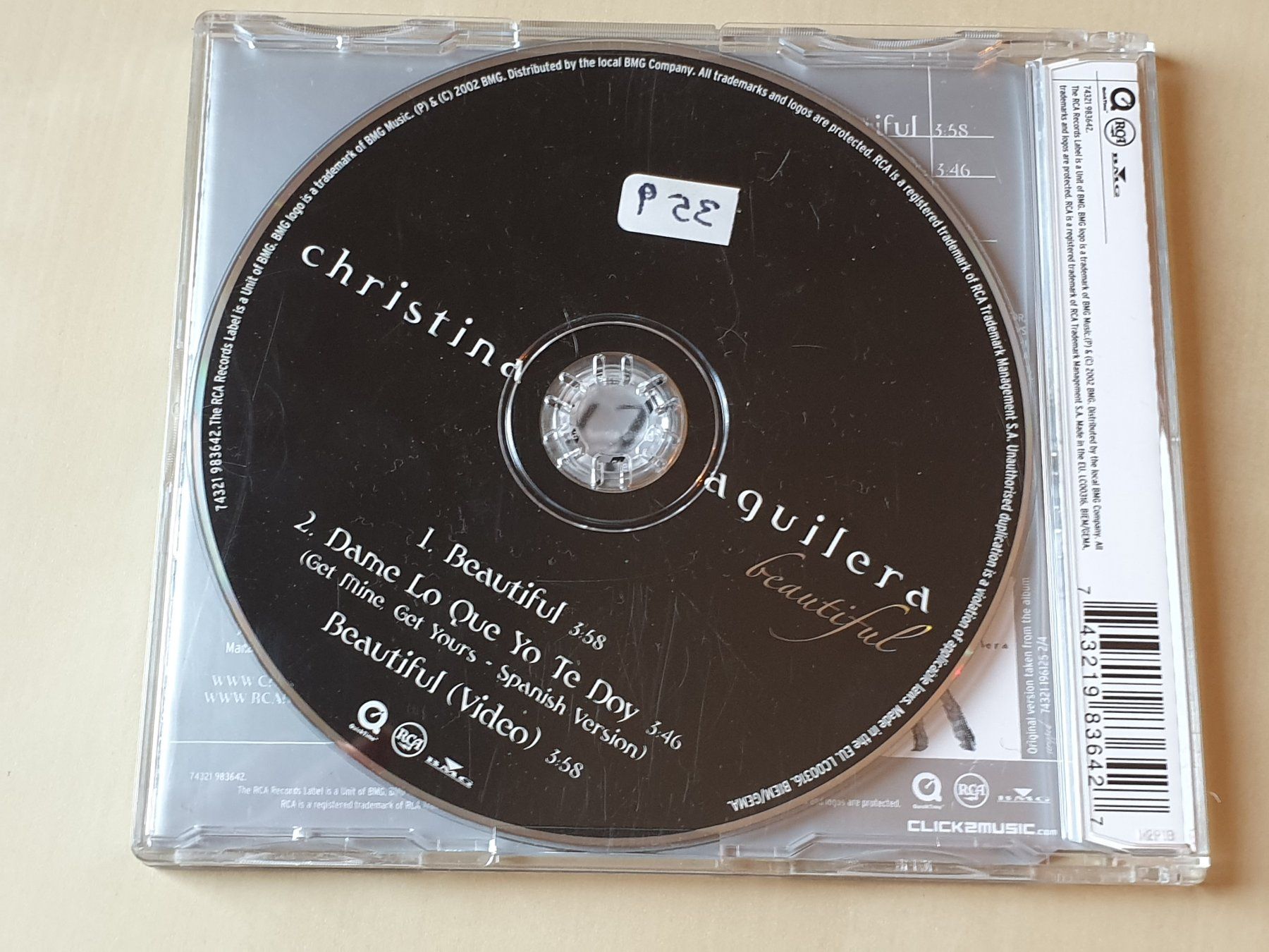 CD: Christina Aguilera beautiful – Usato da Stansstad venduto da collectorsshop 1