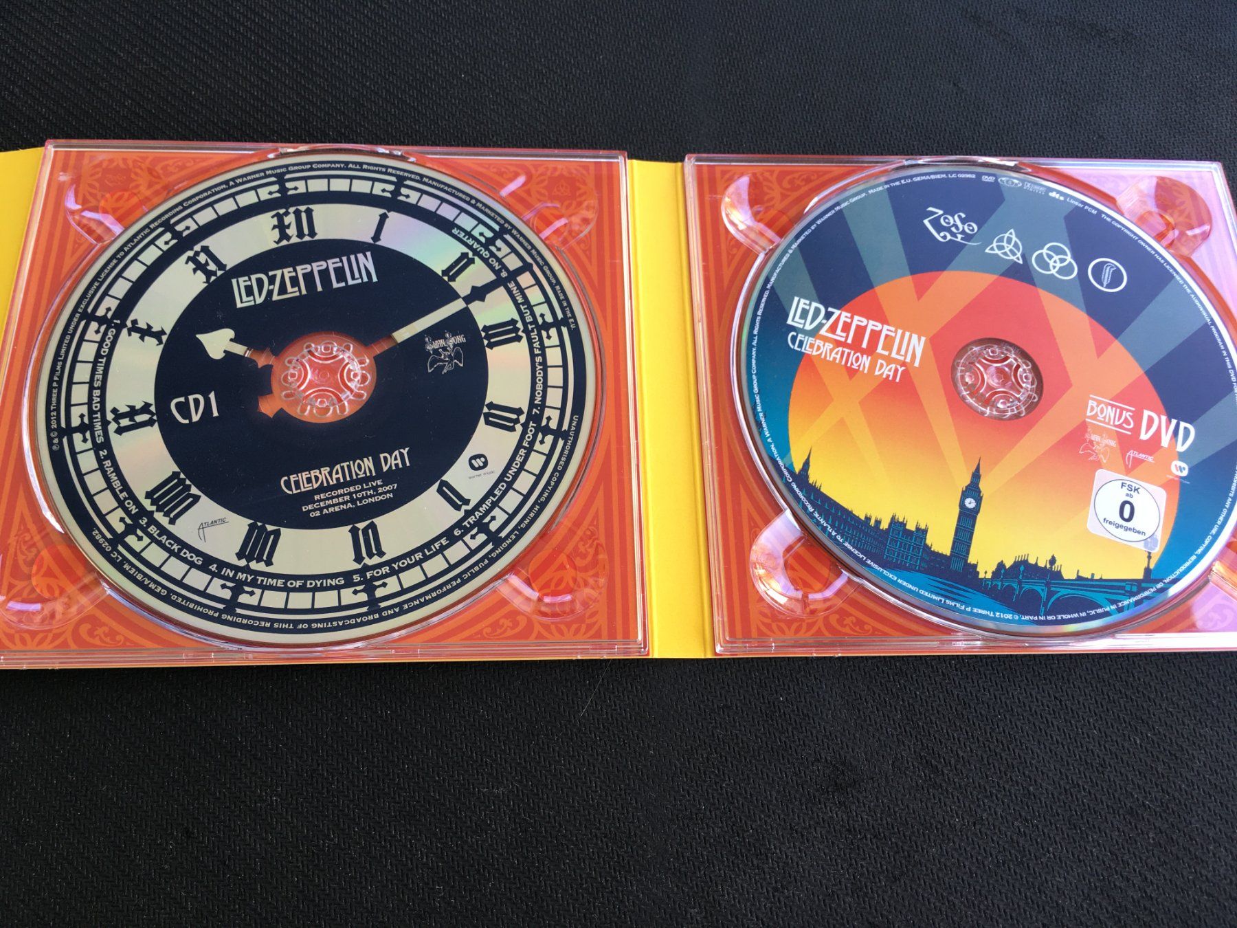CD: Led Zeppelin - Celebration Day -CD- 2cd + Bluray + DVD – Usato da St.Gallen venduto da MedienJoe 3