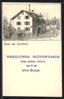 Zürich, Zürichberg, Wohnhaus von Otto 