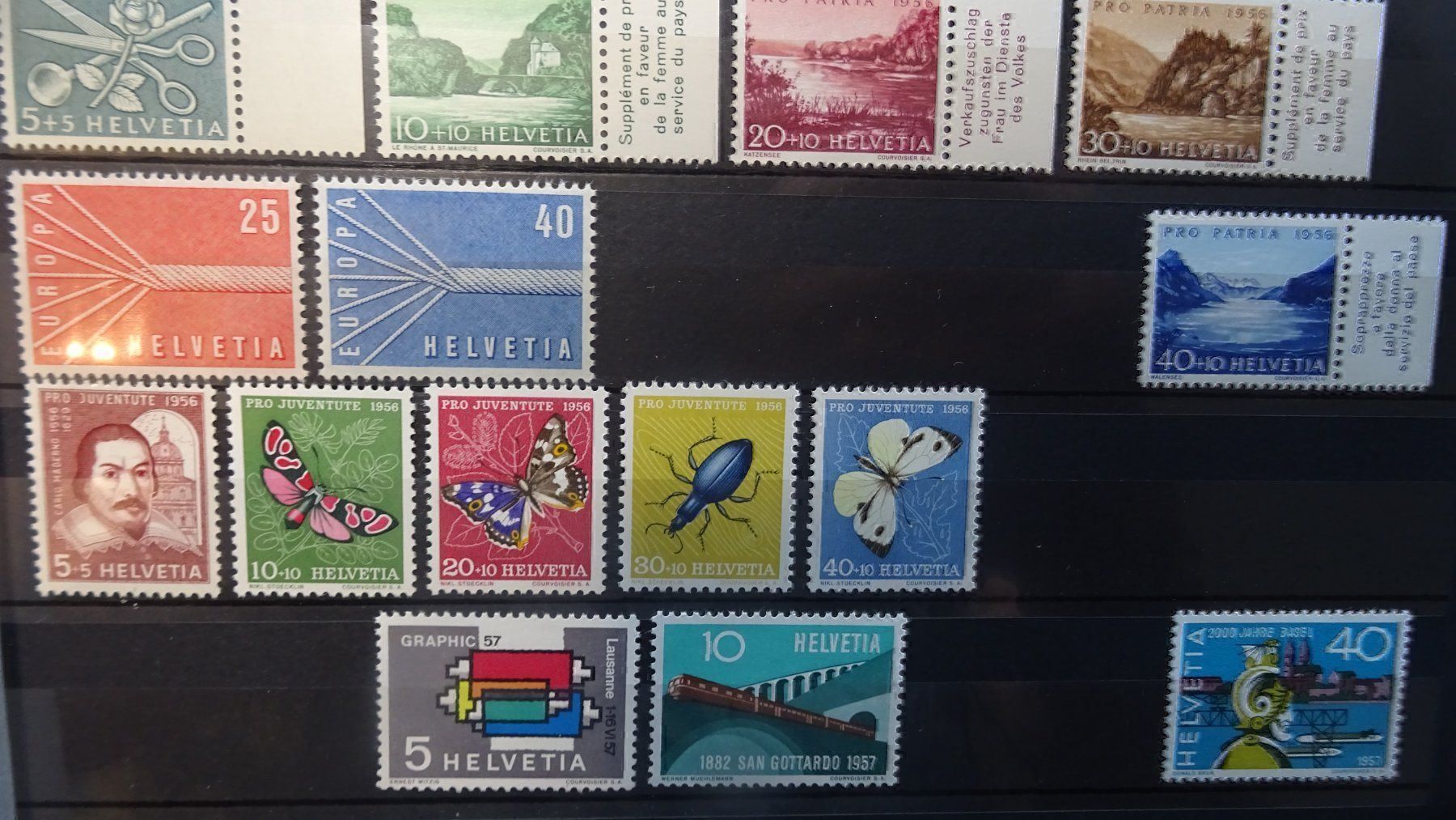 Tutti i francobolli: LOT ALTSCHWEIZ POSTFRISCH AB 1948 plus; – Usato da Eschenbach SG venduto da eDaisy 3
