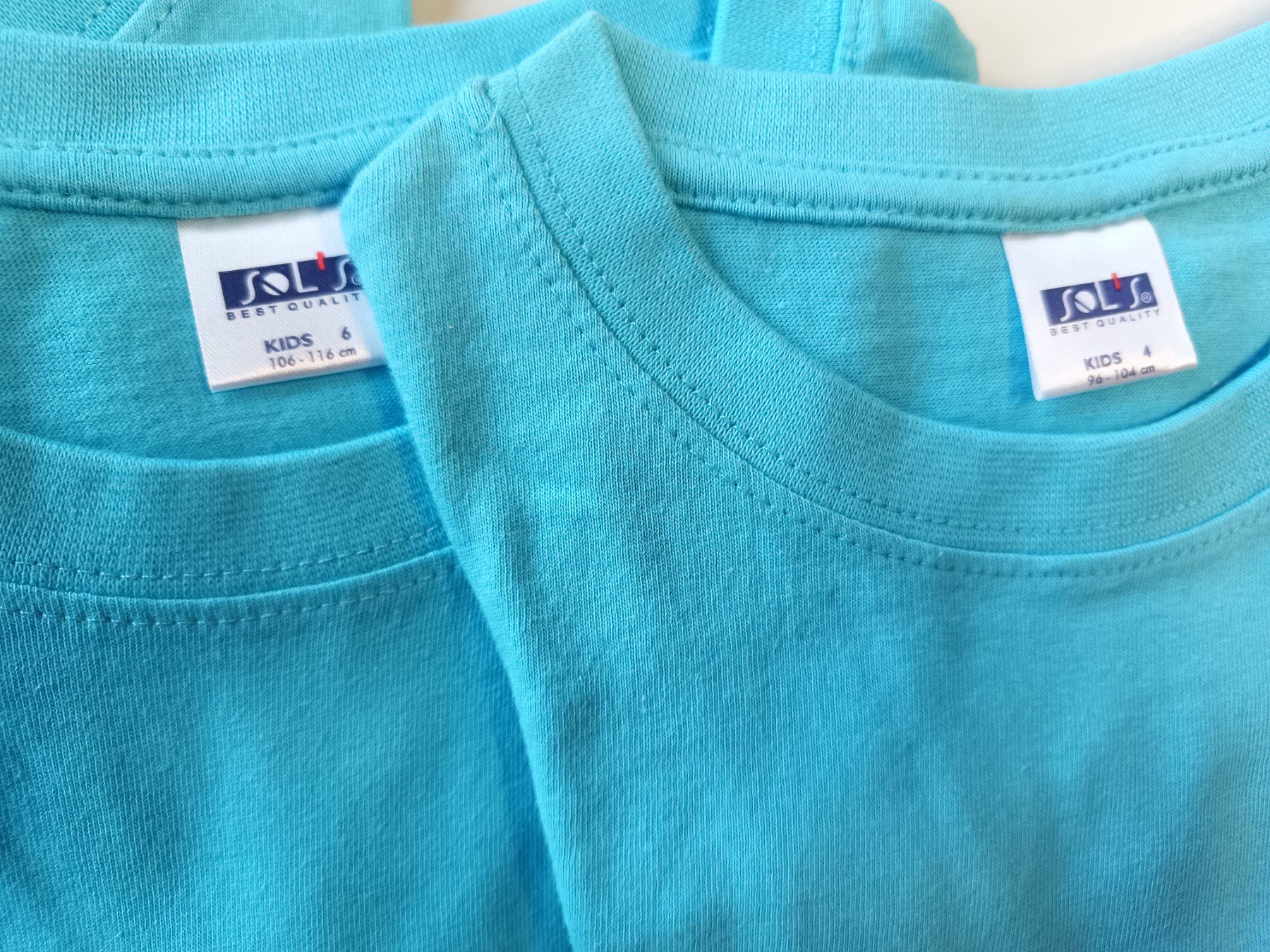 Camicie, T-shirt & Polo: Restposten Kinder T- Shirt Hellblau (e) – Nuovo (secondo la descrizione) da Oberegg venduto da 19franzi94 3