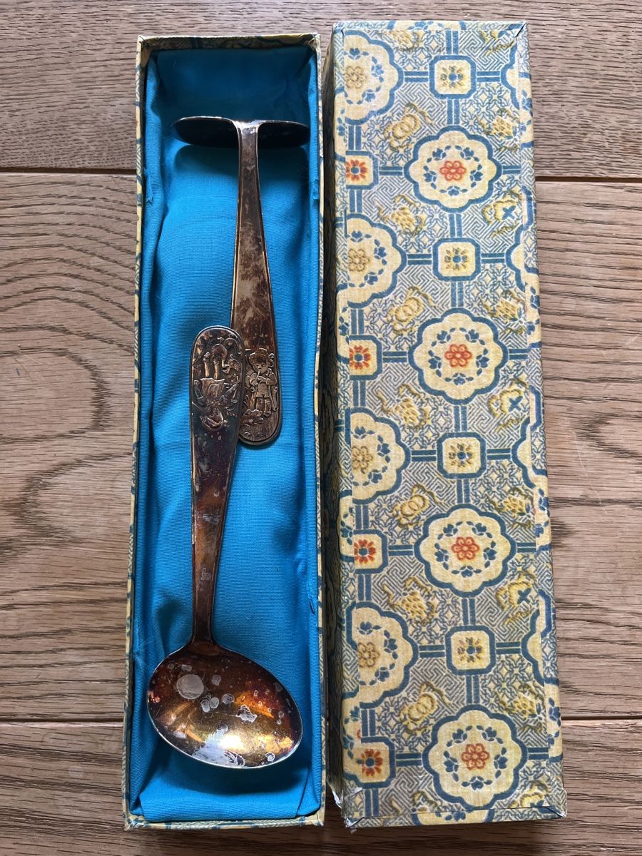 Set di posate: Kinderbesteck antik, Silber – Usato da Tann venduto da punto84