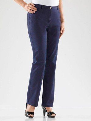 NEUe schöne Cosma Hose 97%Cotton, 3%Elasthan in Marine Gr40