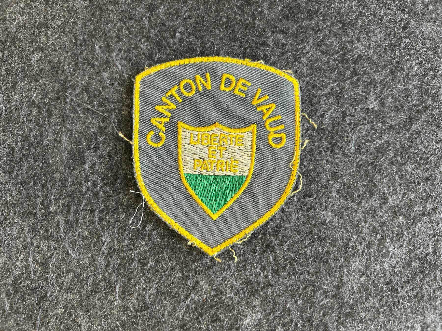 Placchette & Badge: Patch, VD, Canton de Vaud – Usato da Berikon venduto da DGC-1995